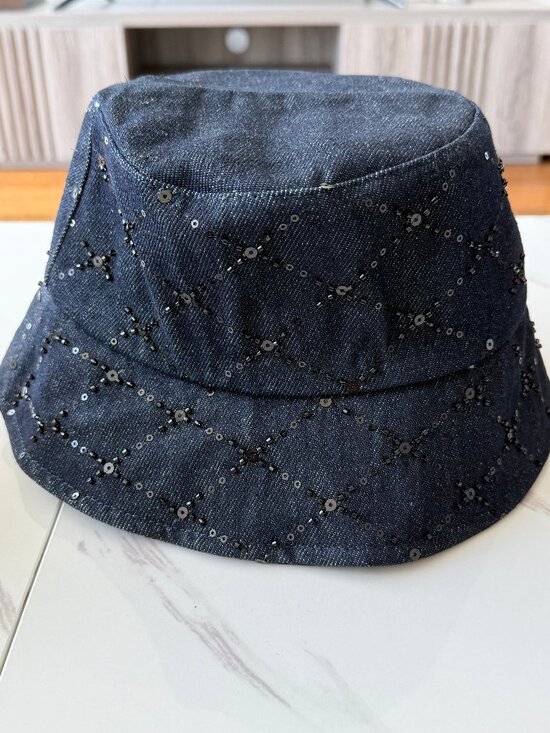 Chanel Bucket Hat Denim OS main image 6